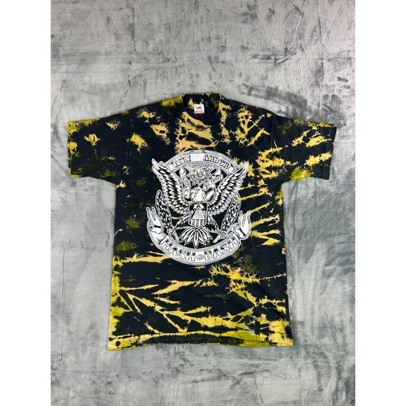 Vintage‎ 1997 Hash Bash Tee M Ann Arbor Tie Dye FOTL Single Stitch Deadstock #4